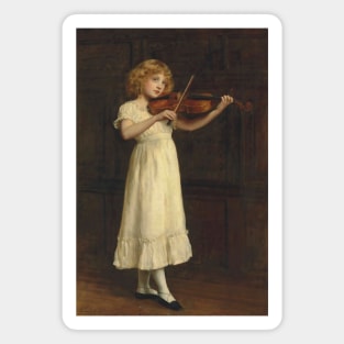 The Sonatina by John Collier Magnet